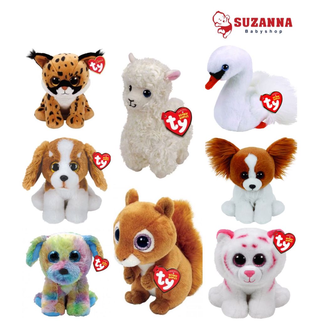 TY BEANIE BOOS-MAINAN BONEKA