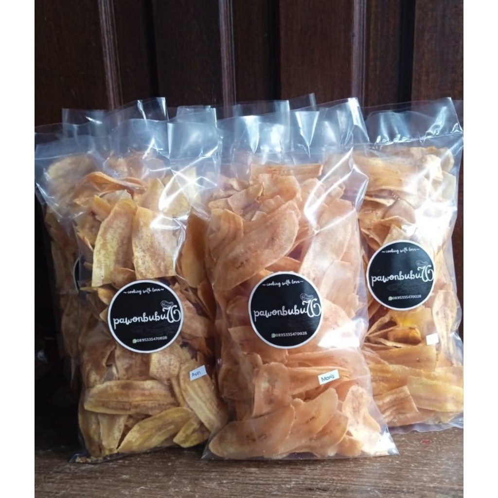 

keripik pisang home made