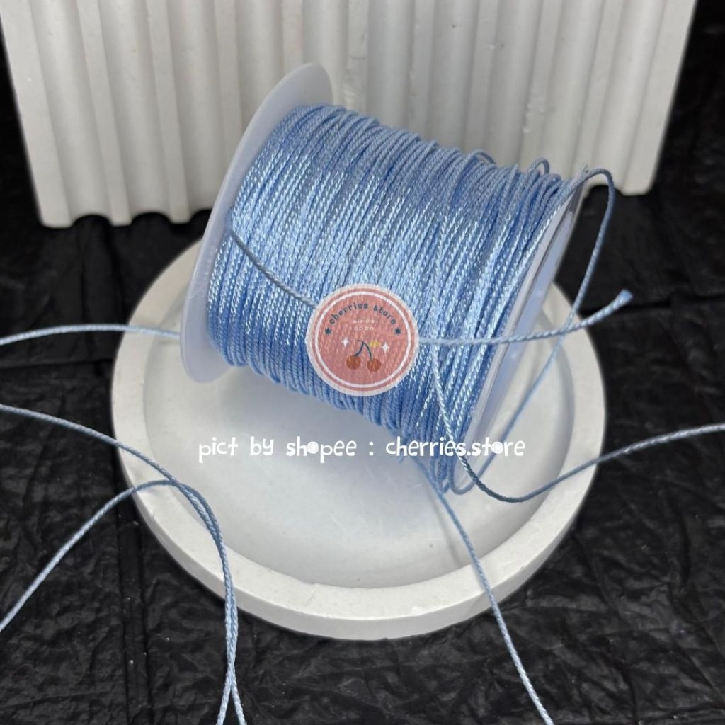 Tali Giok Shine Glitter Metalik String [1 Meter]