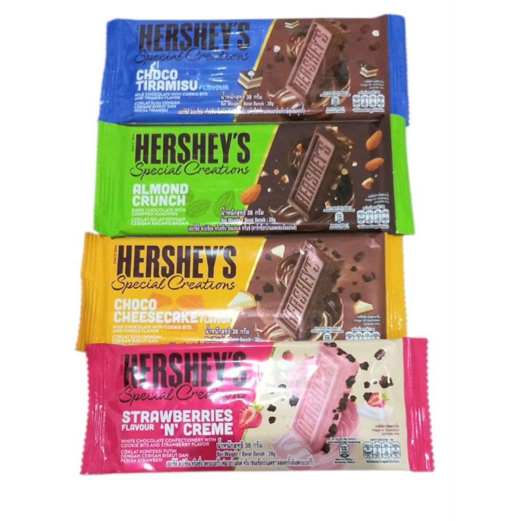 

hersheys chocolate 40gr (READY IMPORT)