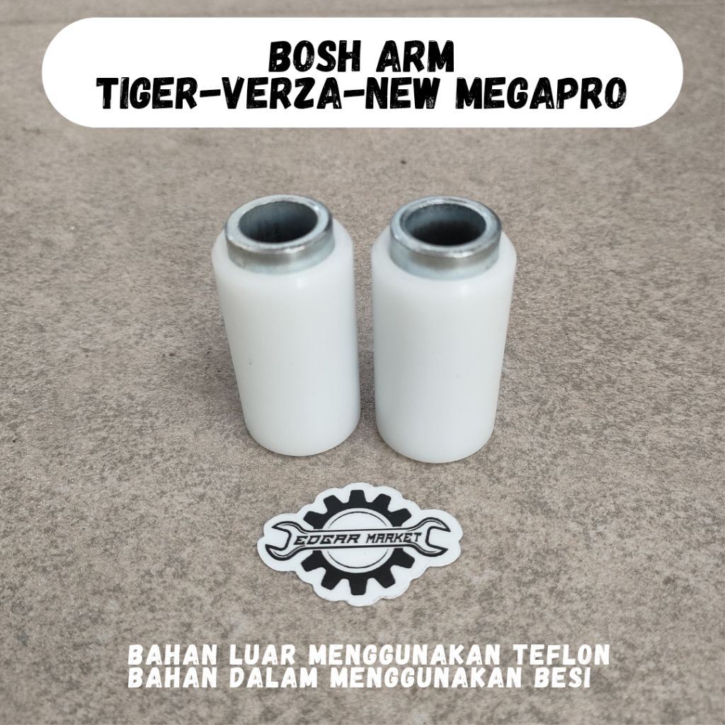 Bosh Arm Tiger Verza New Megapro Monoshock Bahan Teflon Pnp Swing Arem Original