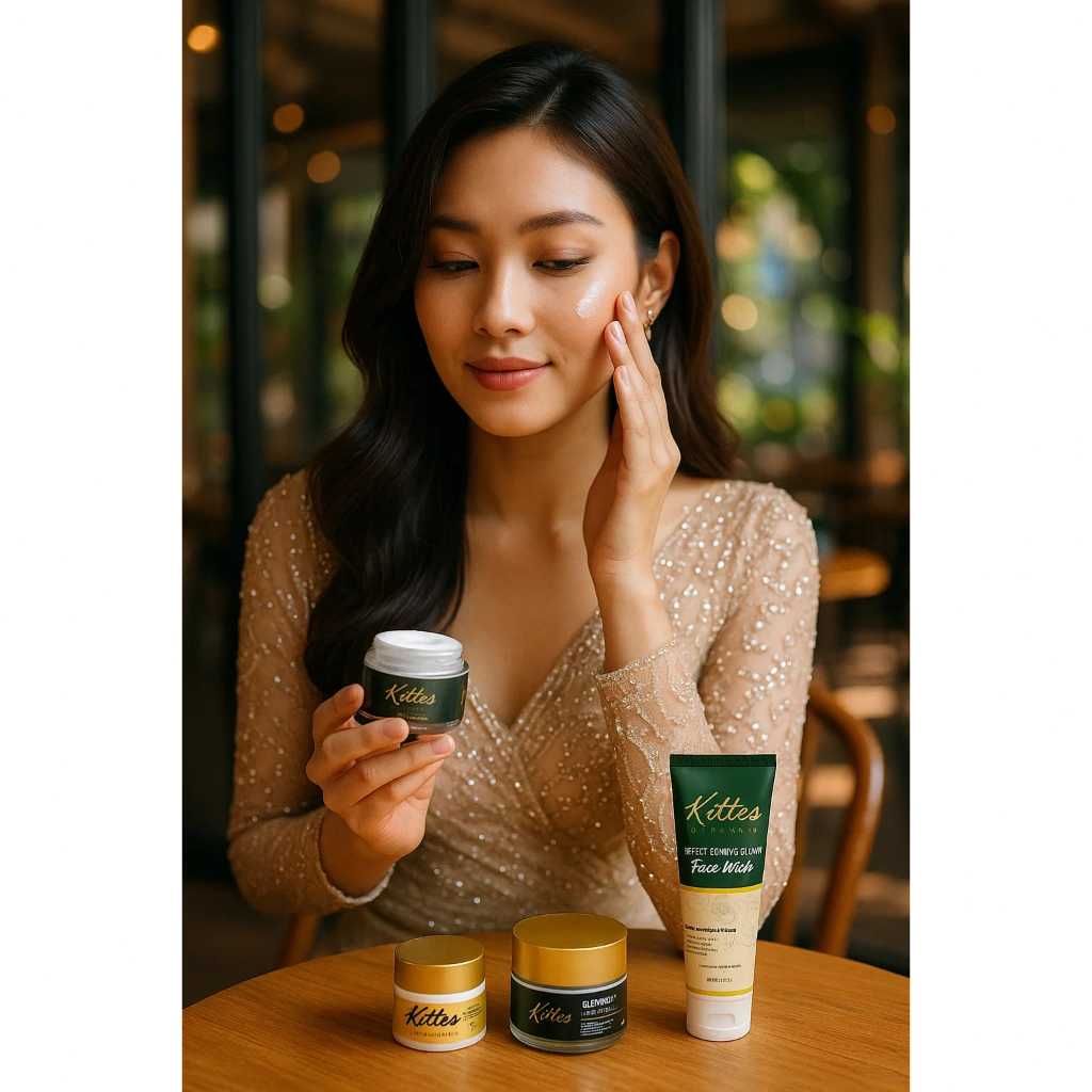 (BPOM) Kittes Glow Flek Cream Malam / Cream Malam Glowing / Glow Flek Cream Malam / Kittes Glowing D