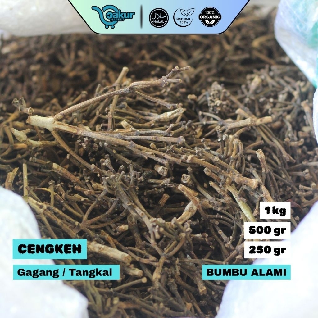 

Tangkai/ Gagang Cengkeh 1 Kg Rempah Wangi Alami Pakang Bumbu Masakan