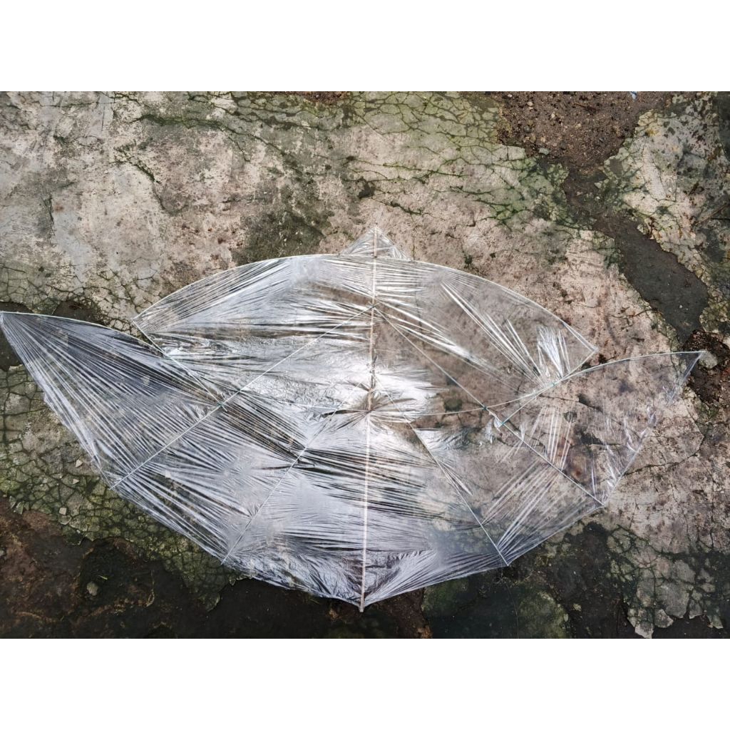 Layangan Papiran Fiber Riingan Melayang