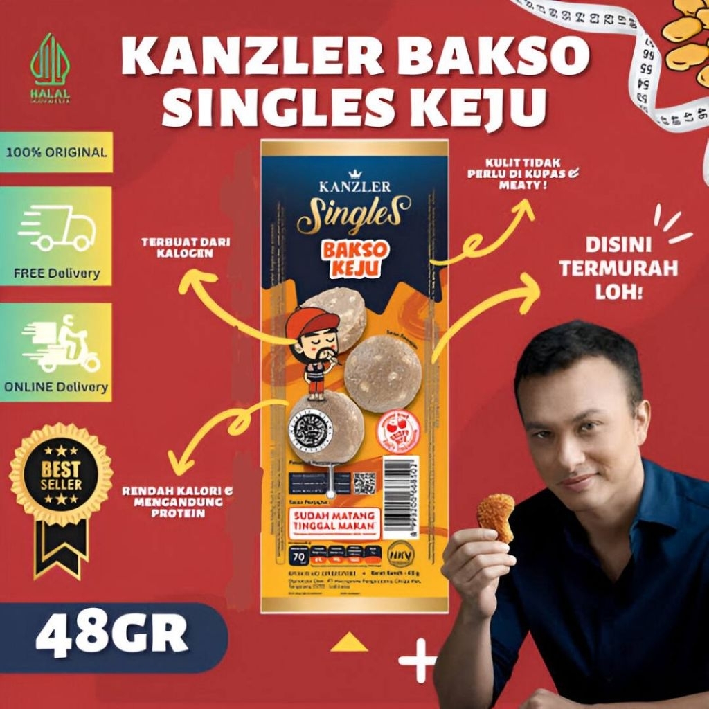 

KANZLER SINGLES BAKSO SEMUA RASA 48 GR