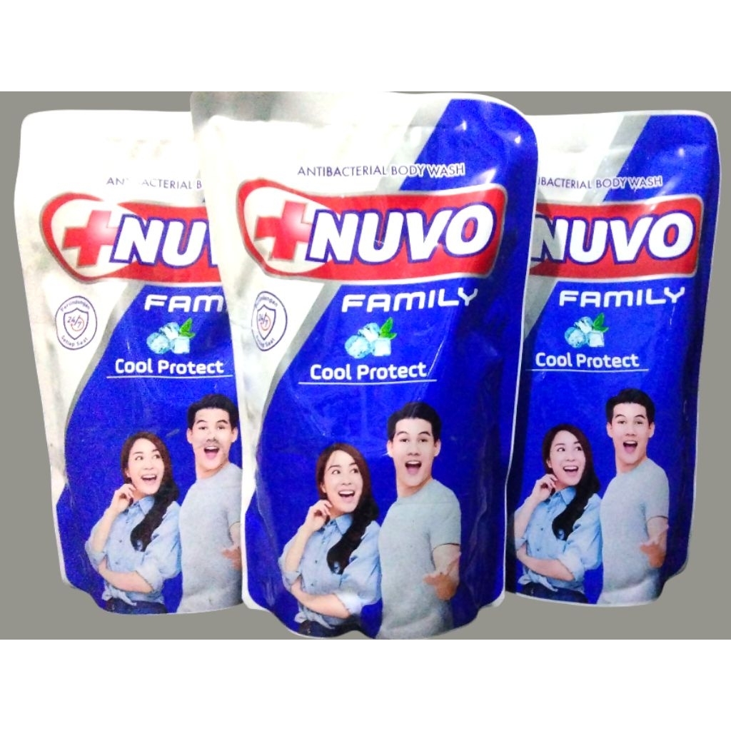 Nuvo Family Cool protect sabun cair 400ml