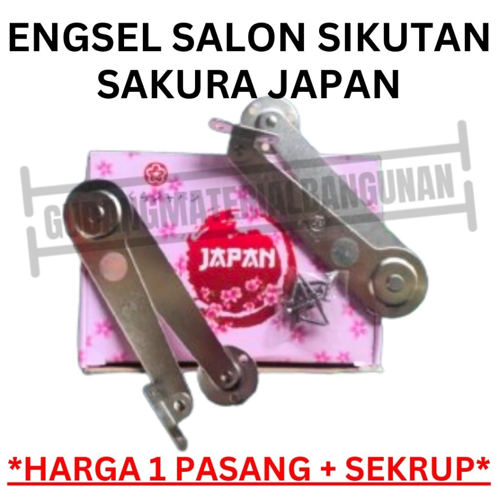 engsel salon engsel sikutan engsel perut jendela sakura JAPAN 9 inch