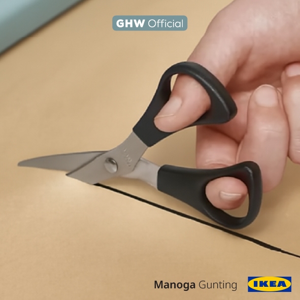 

IKEA MALAYSIA MANOGA Gunting uk 14 cm, gunting kertas hitam KV537 IKEA