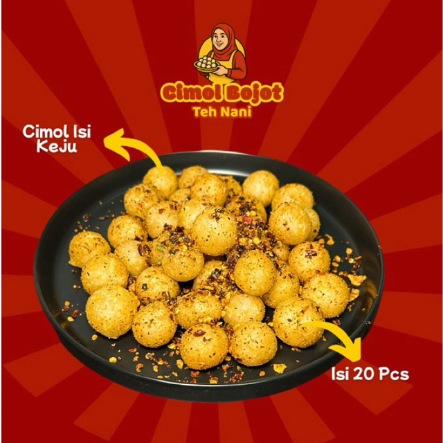 

Cimol Bojot Isi Keju Teh Nani