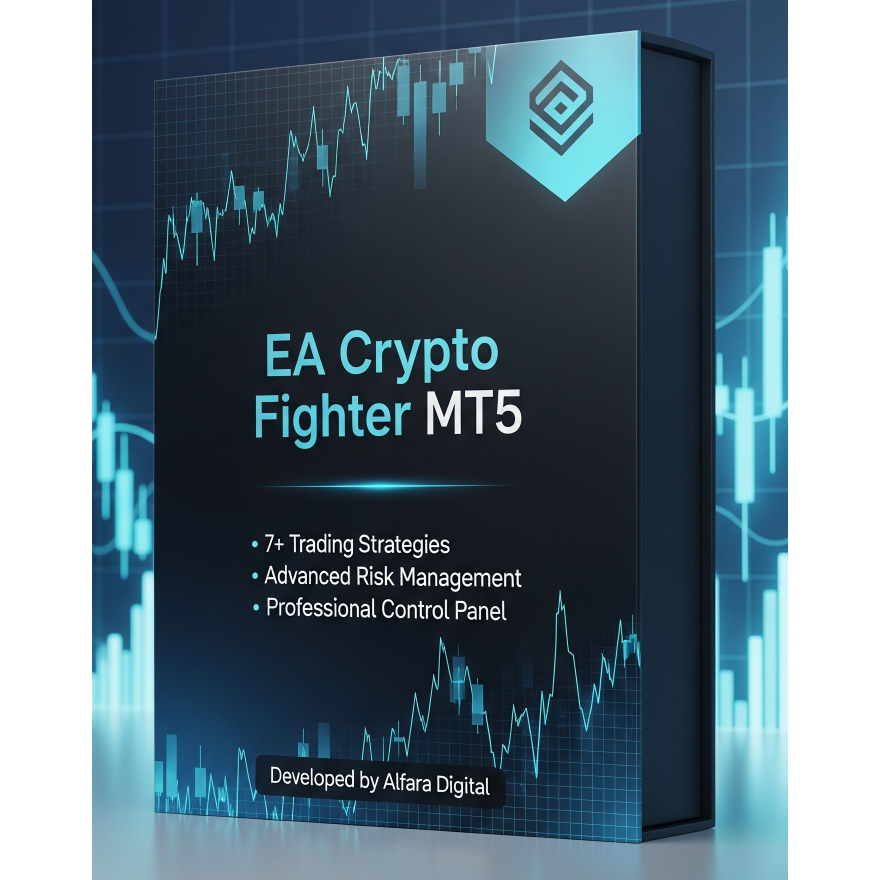 Robot EA MT5 Crypto Fighter V1 All Pair All Broker