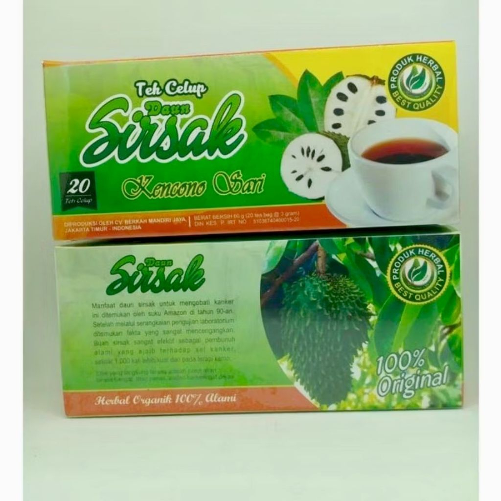 

TEH CELUP DAUN SIRSAK