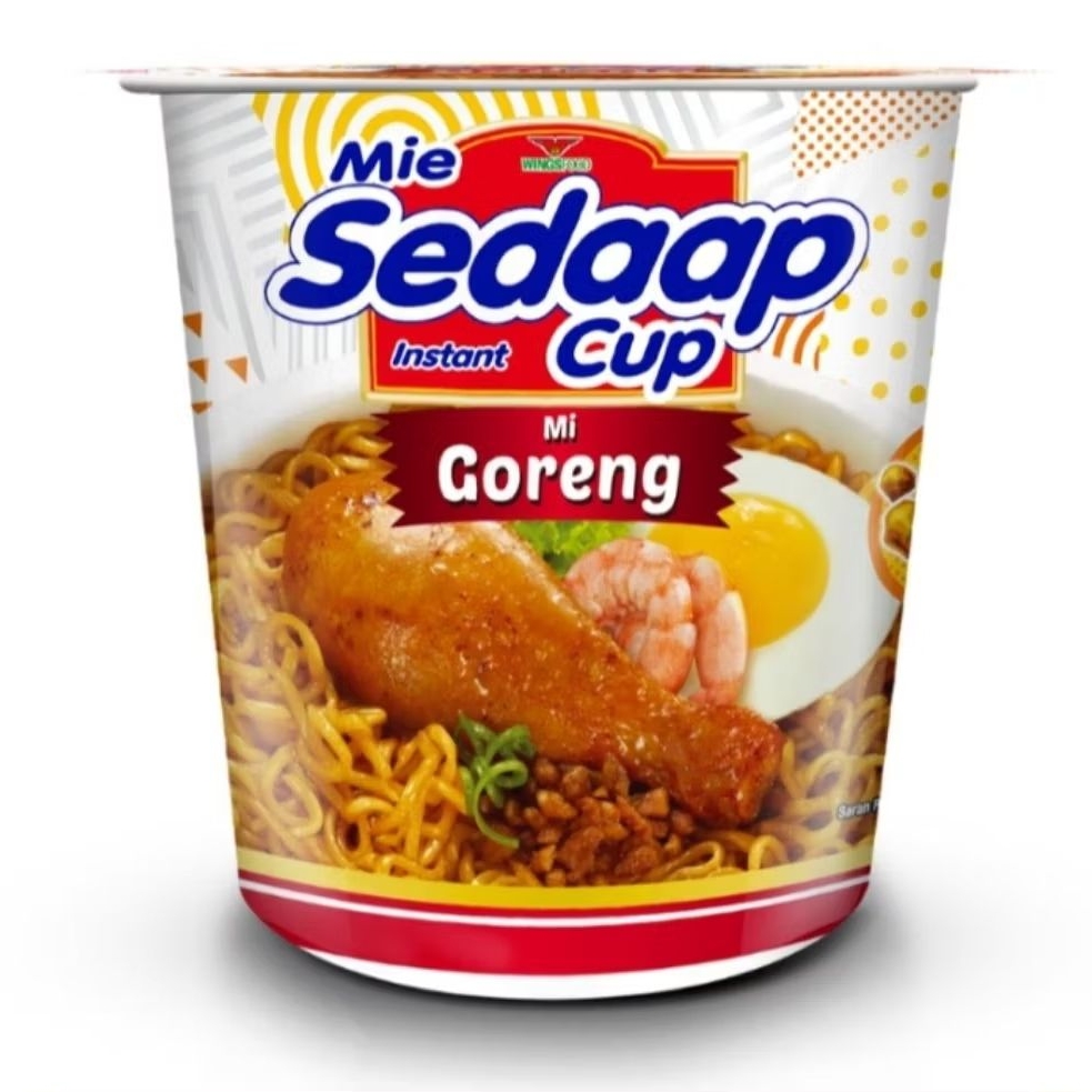 

Sedaap Mi Instan Cup Mi Goreng 81 g