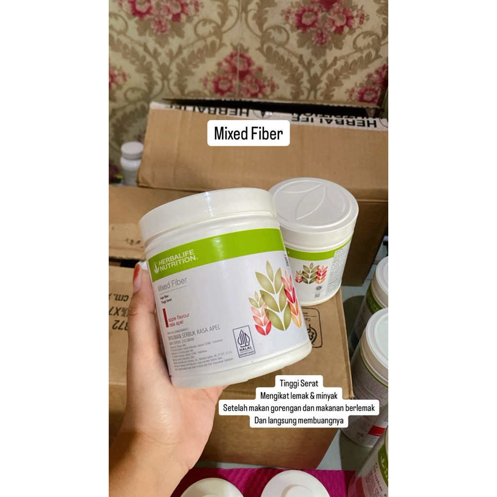 Mixed Fiber Herbalife 100% ORI
