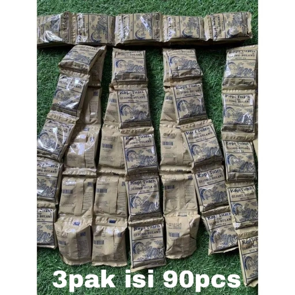 

Termurah Kopi Cap Liong Bulan Tanpa Gula 8g ( 3pak isi 90pcs sanchet )