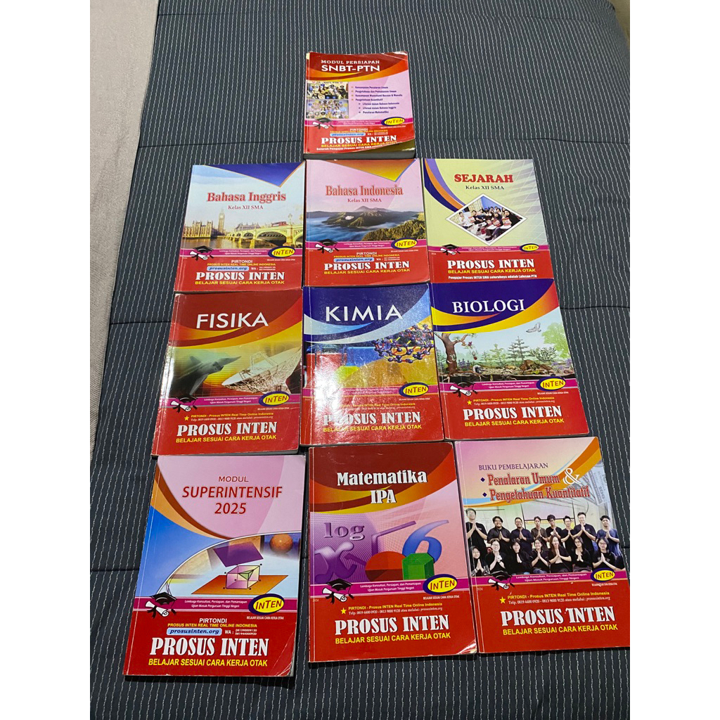 preloved buku saintek inten XII