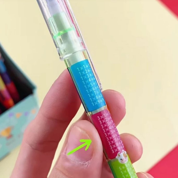 

Pensil Bensia, Pensil Lantu, Pensil Susun, Pensil isi ulang seri Perkalian