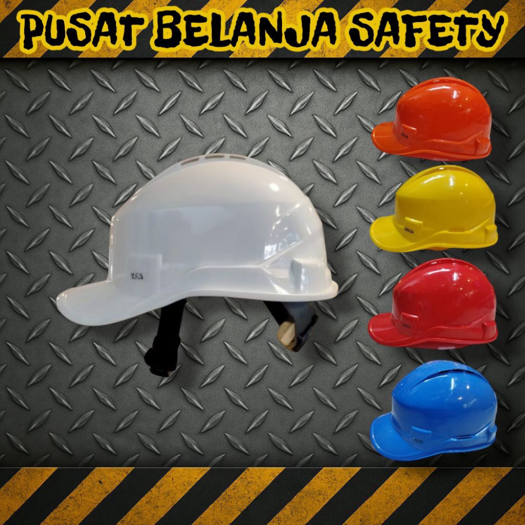 Helm safety NSA vented/helm proyek ventilasi 811 model topi free gantungan helm