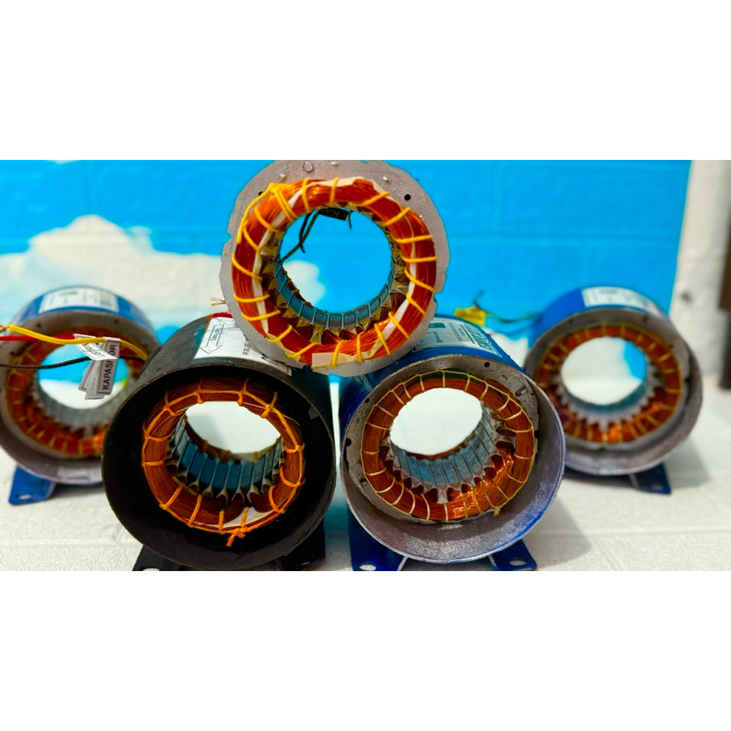 Spul gulungan pompa air sanyo shimizu tipe ps 121, 125, 126, 128, 130, 135, 135e, 138 bit