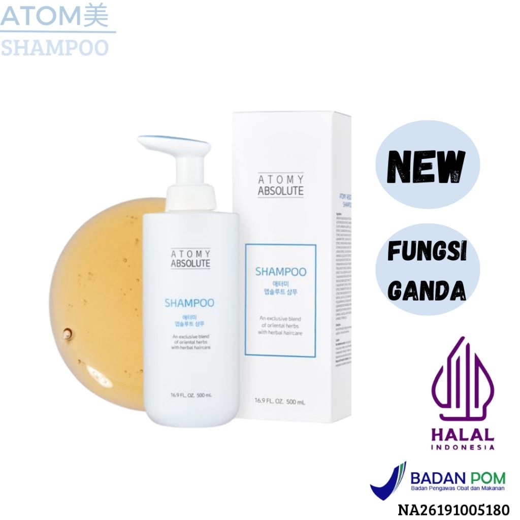 Atomy Absolute Shampo Perawatan Rambut 16.9 FL. 0Z.500mL