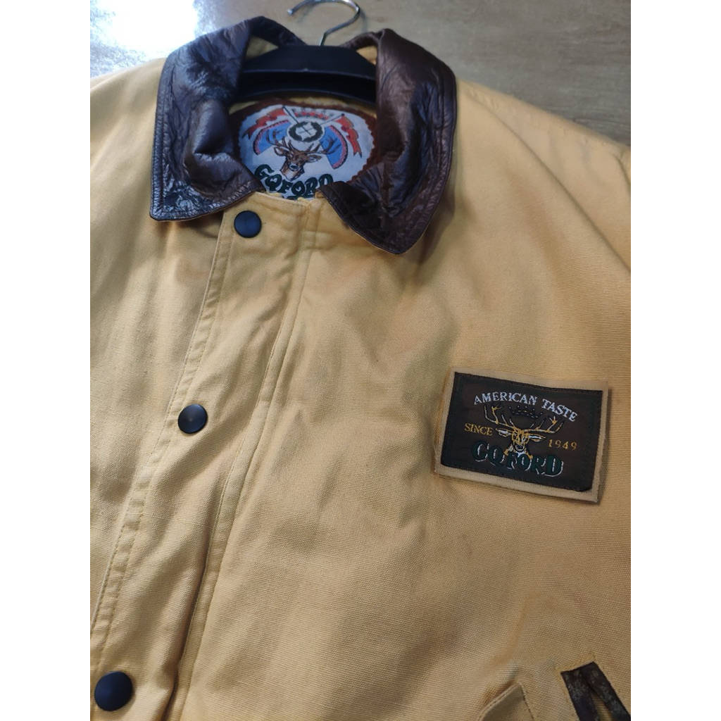 Jaket GQFord vtg dak Kanvas Detroit
