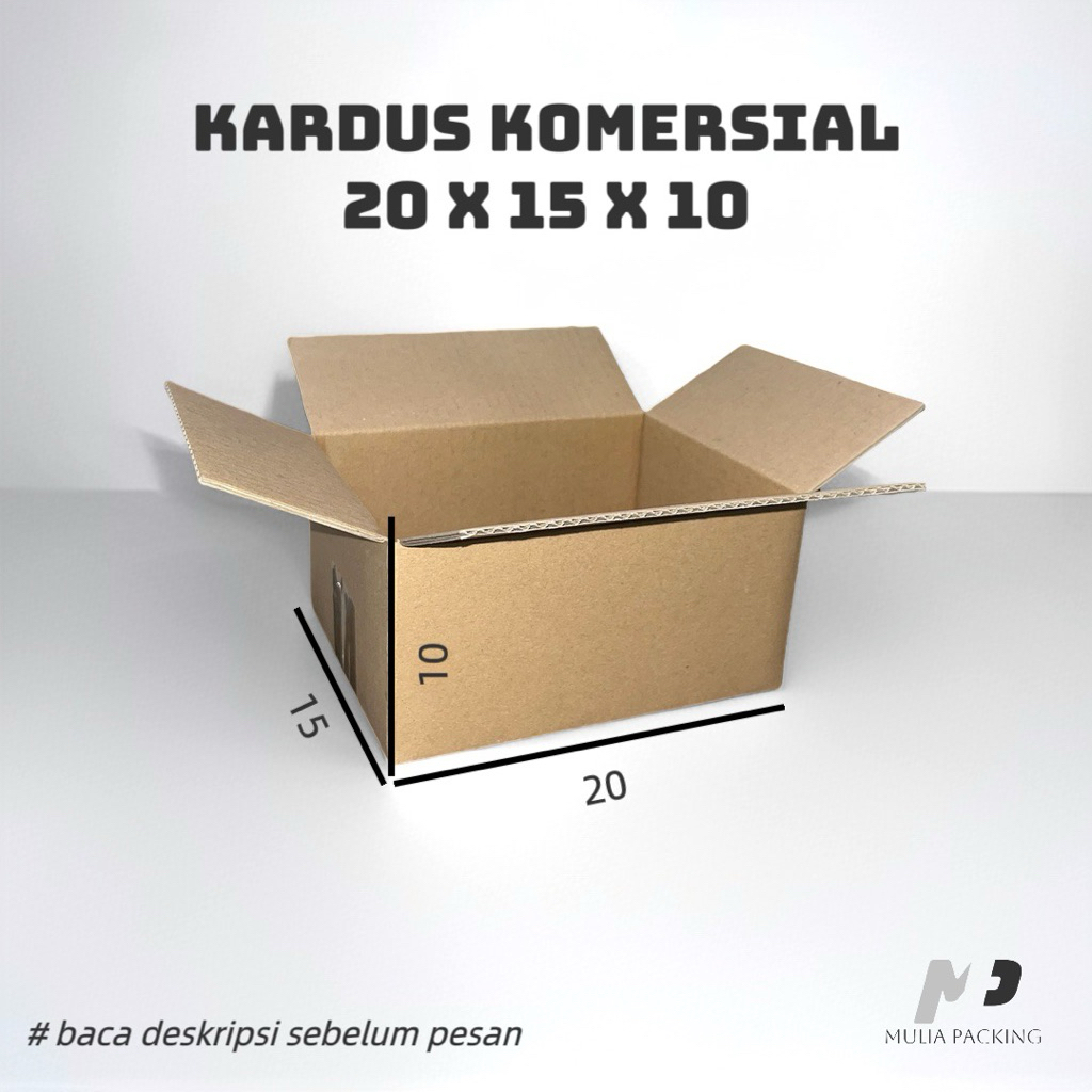 

kardus packing komersial 20x15x10