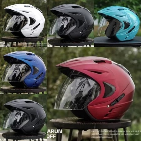 HELM JP8 POLOS PET stiker INK