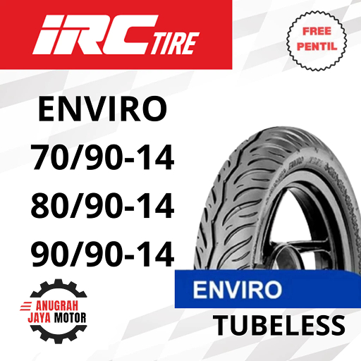 Ban Ring 14 IRC Enviro 70/90-14 80/90-14 90/90-14 Tubeless Ban Motor Ring 14 Ban Tubeless Ban IRC