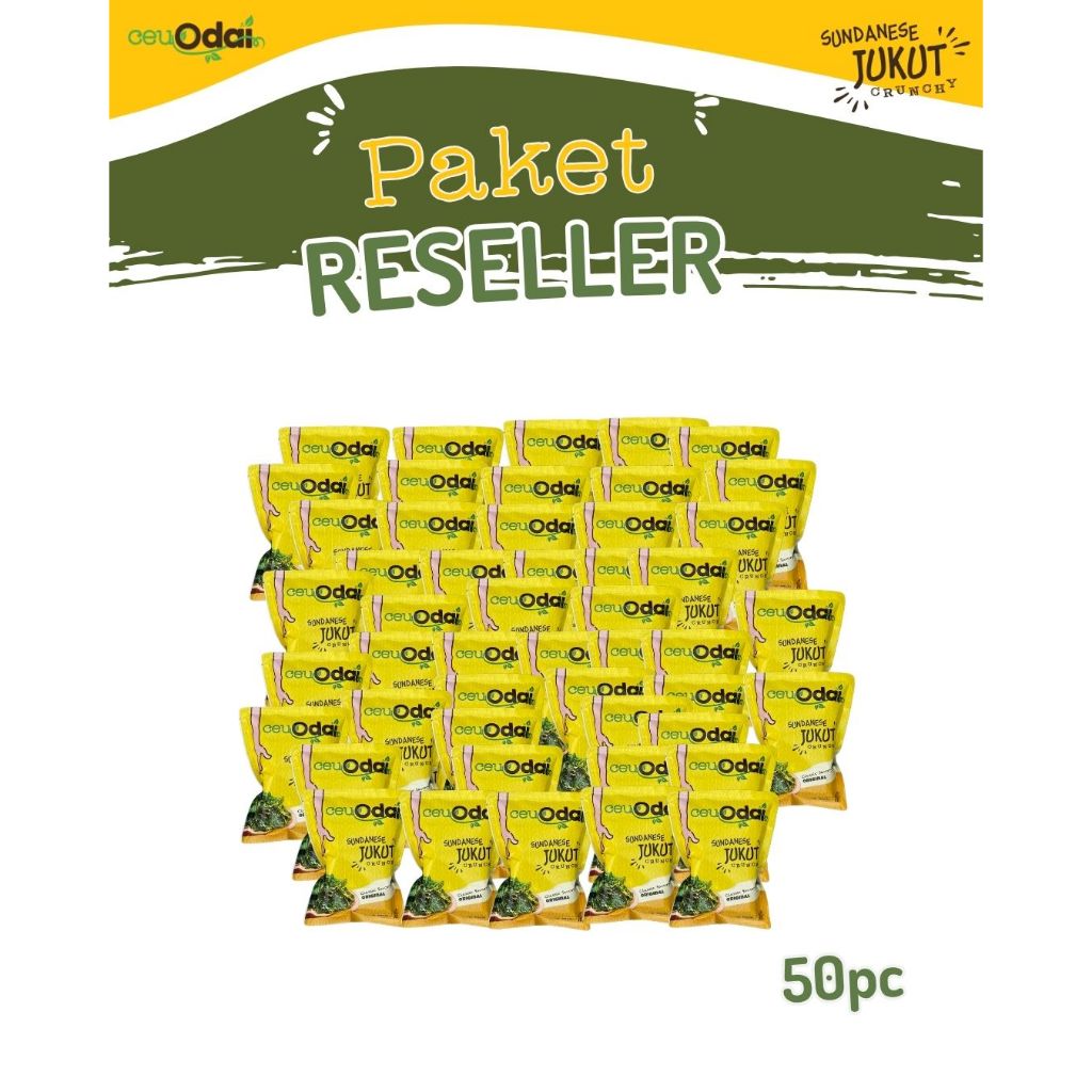 

JUKUT RESELLER - 50pc Jukut Crunchy Rasa Original 30 g - 2x Lebih Banyak