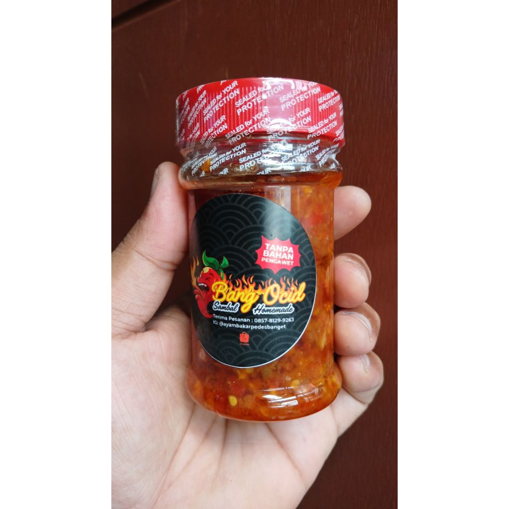 

Sambal Bawang Bang Ocid 150 gr Homemade