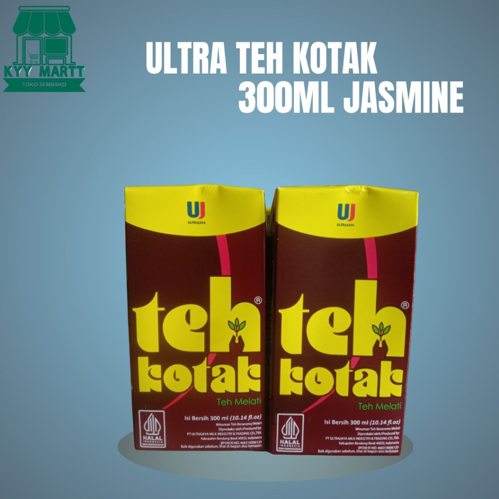 

Minuman Ultra Teh kotak Jasmine 300ml