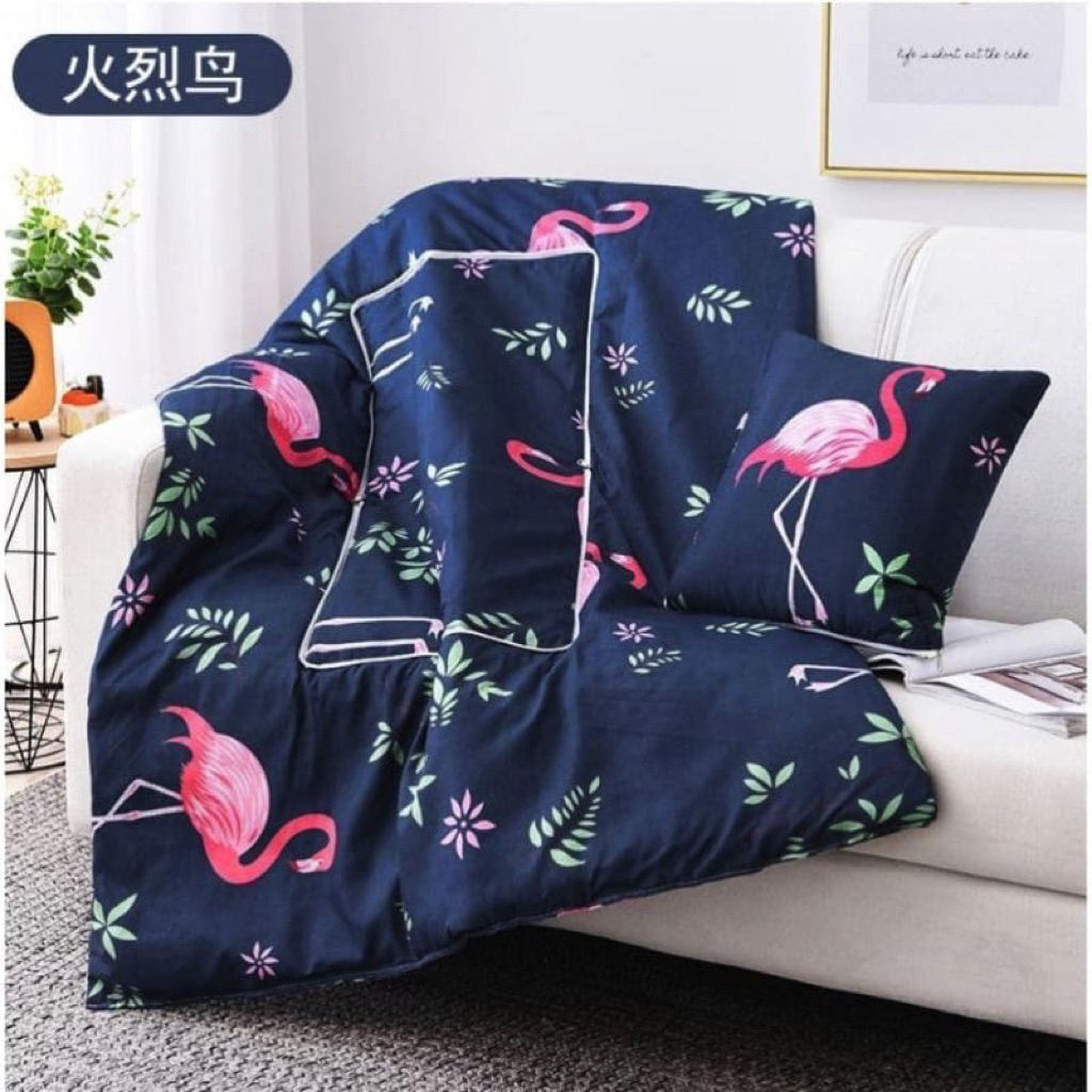 Bantal Selimut (BalMut), Selimut Bed Cover, Selimut Dalam Mobil