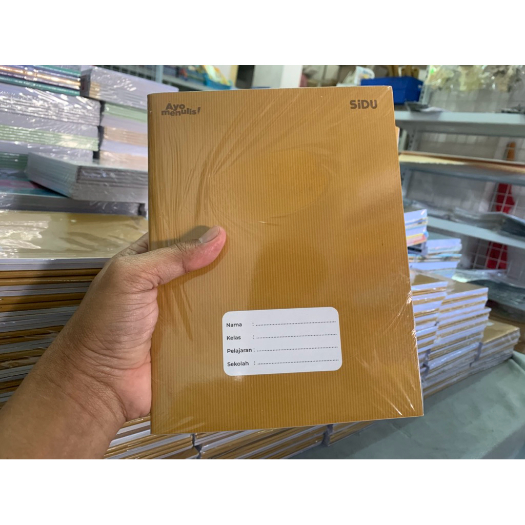 

Buku Tulis SIDU Sampul Coklat 1 pack
