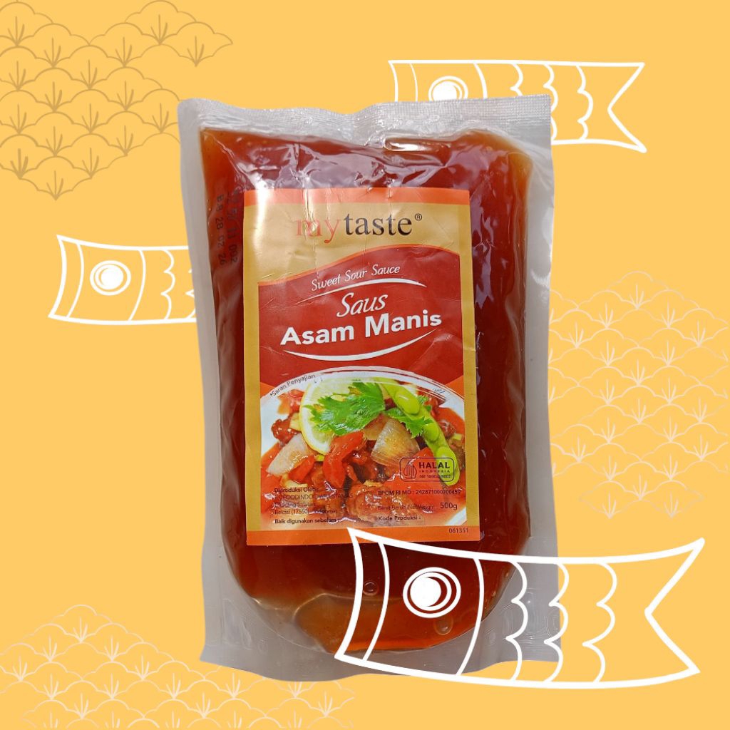 

MyTaste | My Taste Saus Asam Manis Sweet sour Sauce 500gr saos