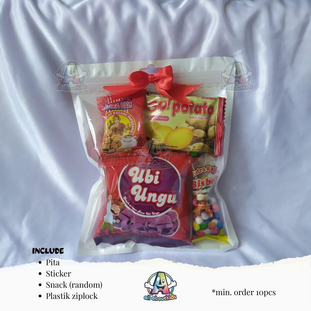 

MERAH - Snack Hadiah Ulang Tahun / Mini Gift