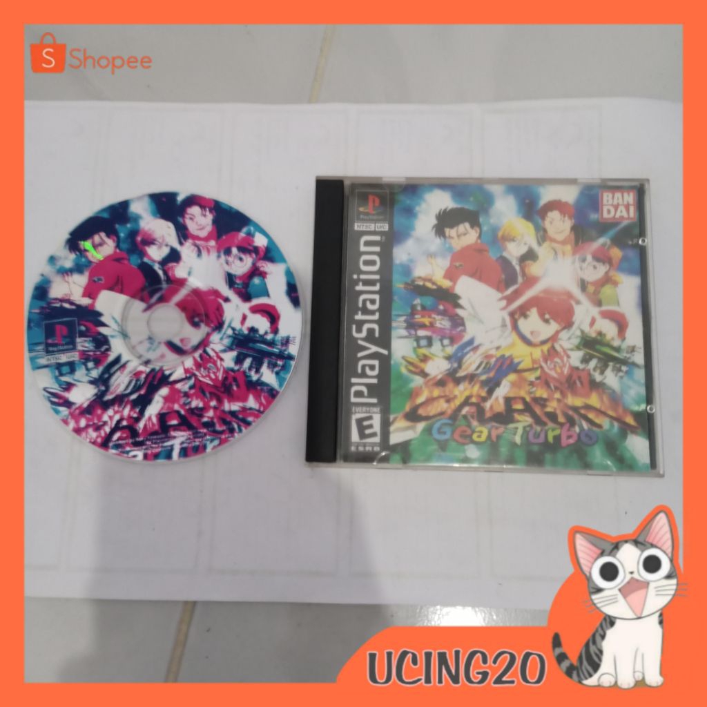 crush gear turbo kaset PS1