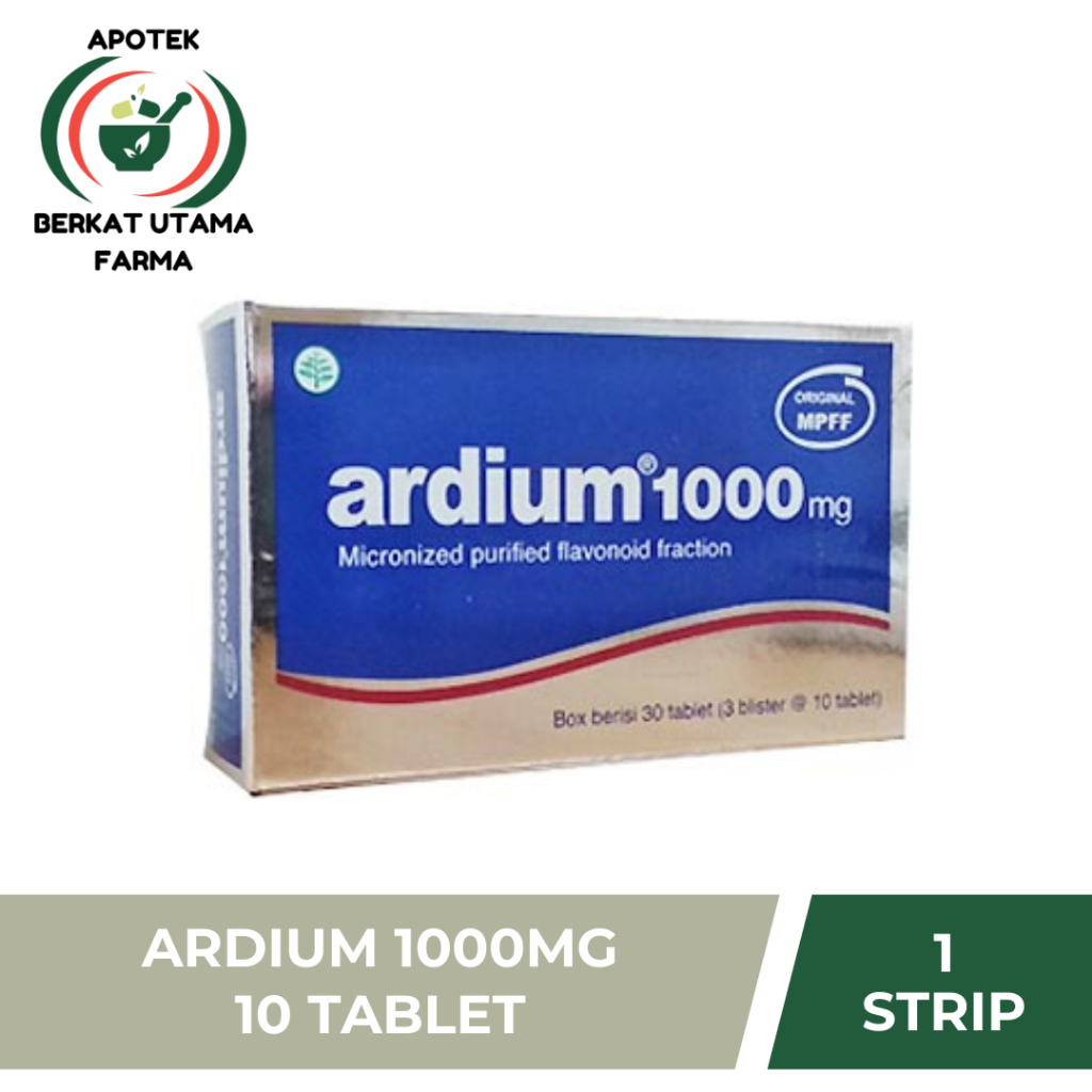 ARDIUM OBAT WASIR TABLET 1 STRIP