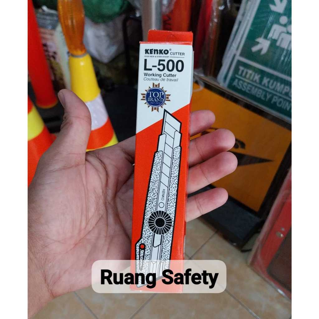

PISAU CUTTER BESAR KENKO L-500 BESAR