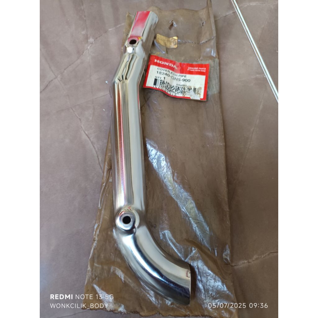 18240-GN5-900 cover pelindung knalpot honda grend honda legenda original ahm