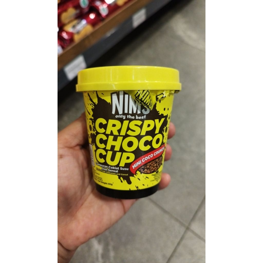 

Coklat Crispy Cup Coklat Choco