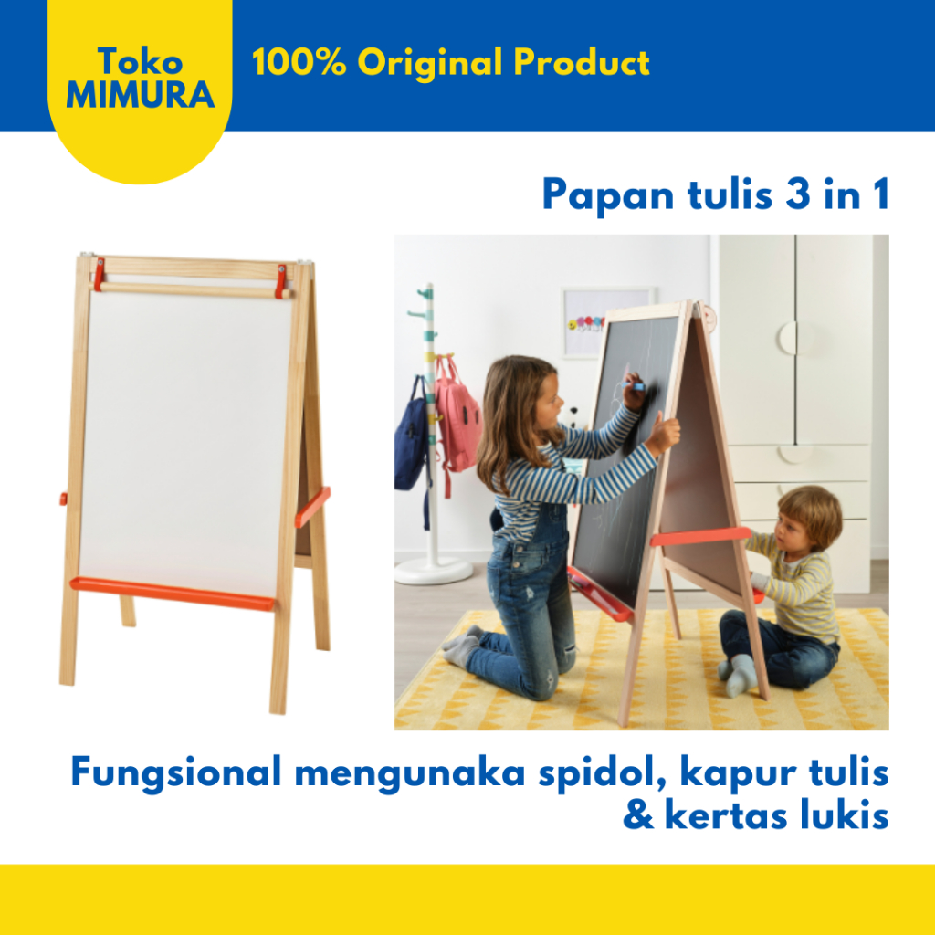 

Papan Tulis IKE4 Whiteboard Blackboard Papan Lukis Anak