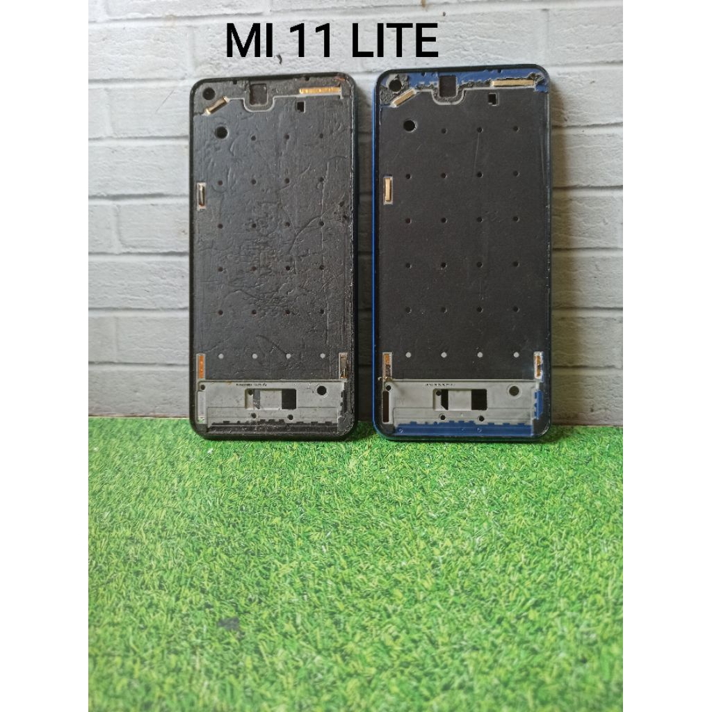 MI 11 LITE FRAME TATAKAN LCD TULANG TENGAH ORIGINAL COPOTAN