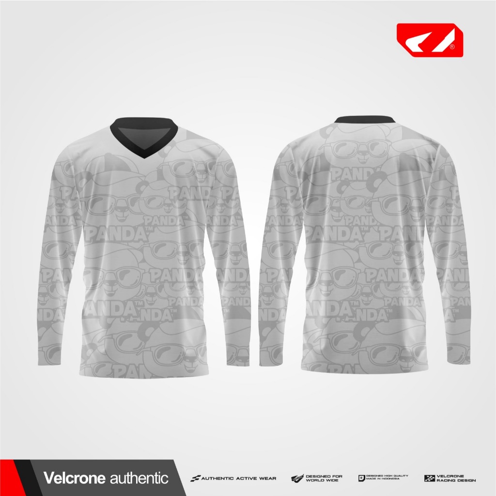 JERSEY VELCRONE/JERSEY LENGAN PANJANG/JERSEY LENGAN PANJANG REGULER VELCRONE