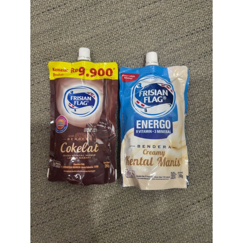 

PROMO SUSU kental manis FRISIAN FLAG POUCH 240ML