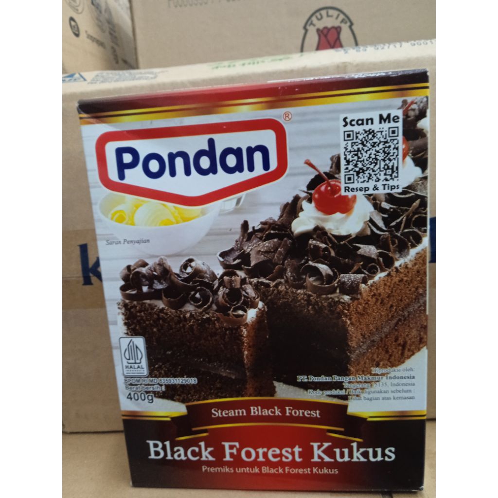 Pondan BlackForest Kukus