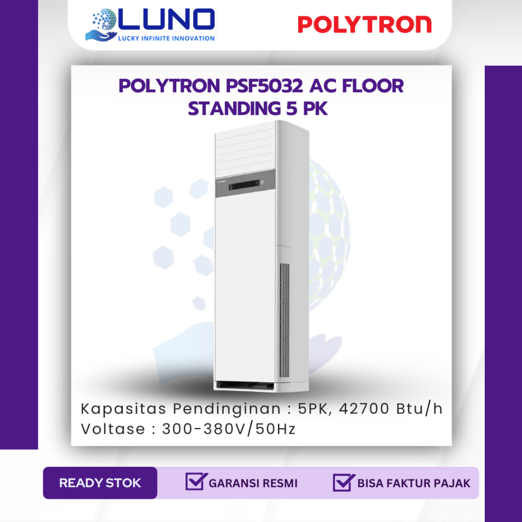 POLYTRON PSF5032 AC FLOOR STANDING 5 PK