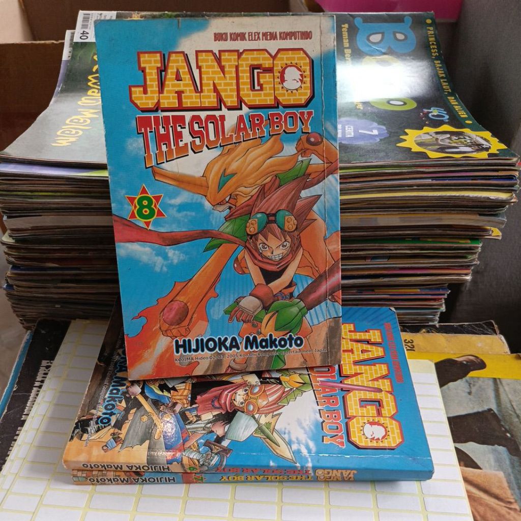 Komik Jango The Solar Boy Cabutan Original