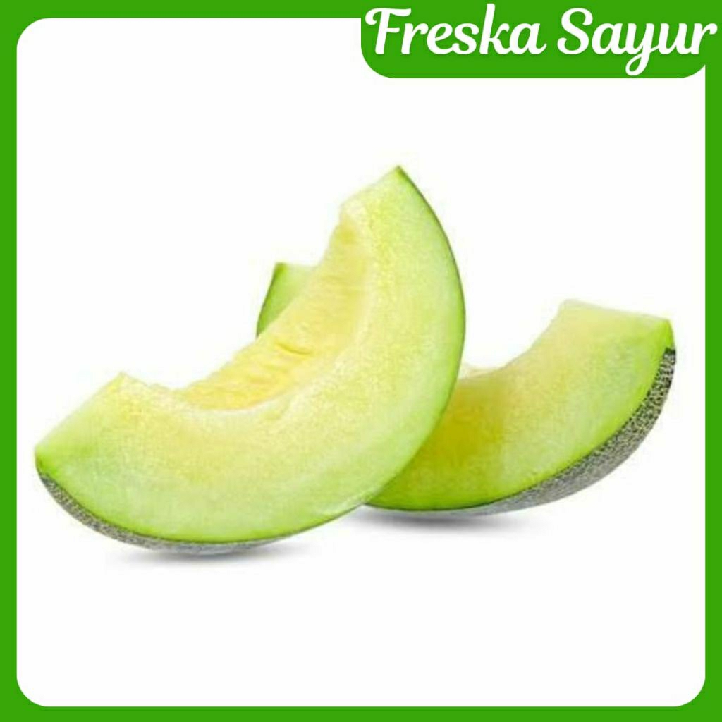 

Buah Melon Hijau Potong Fresh Ekonomis 2 Slices