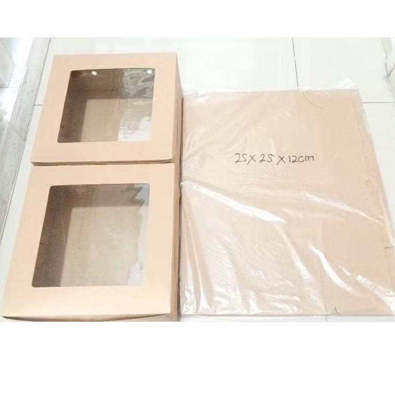 Box Cake 25x25x12cm - Bunda R Plastik