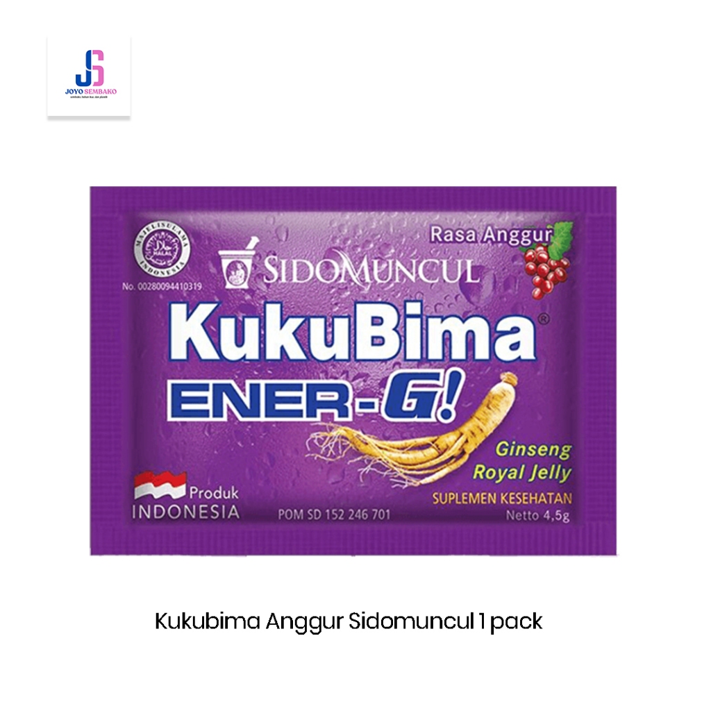 

KUKUBIMA ENER-G ANGGUR 6 PCS