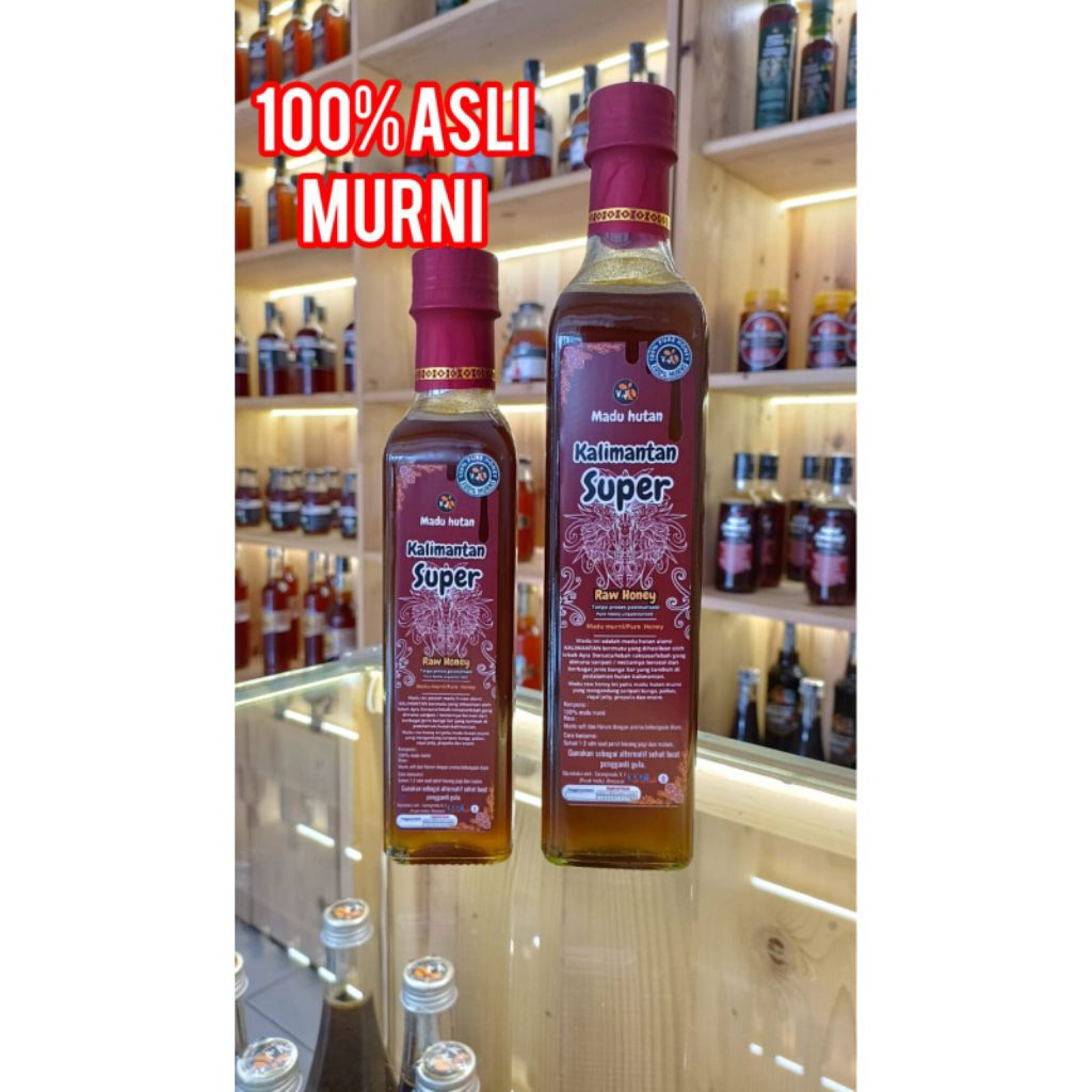 

MADU HUTAN KALIMANTAN SUPER BEEPOLLEN ROYAL JELLY